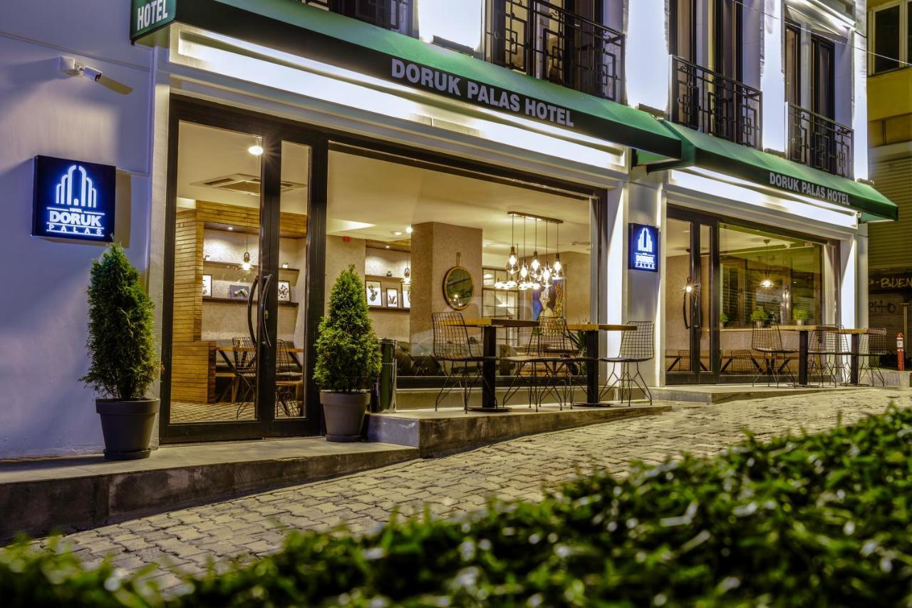 Doruk Palas Hotel Istanboel Buitenkant foto