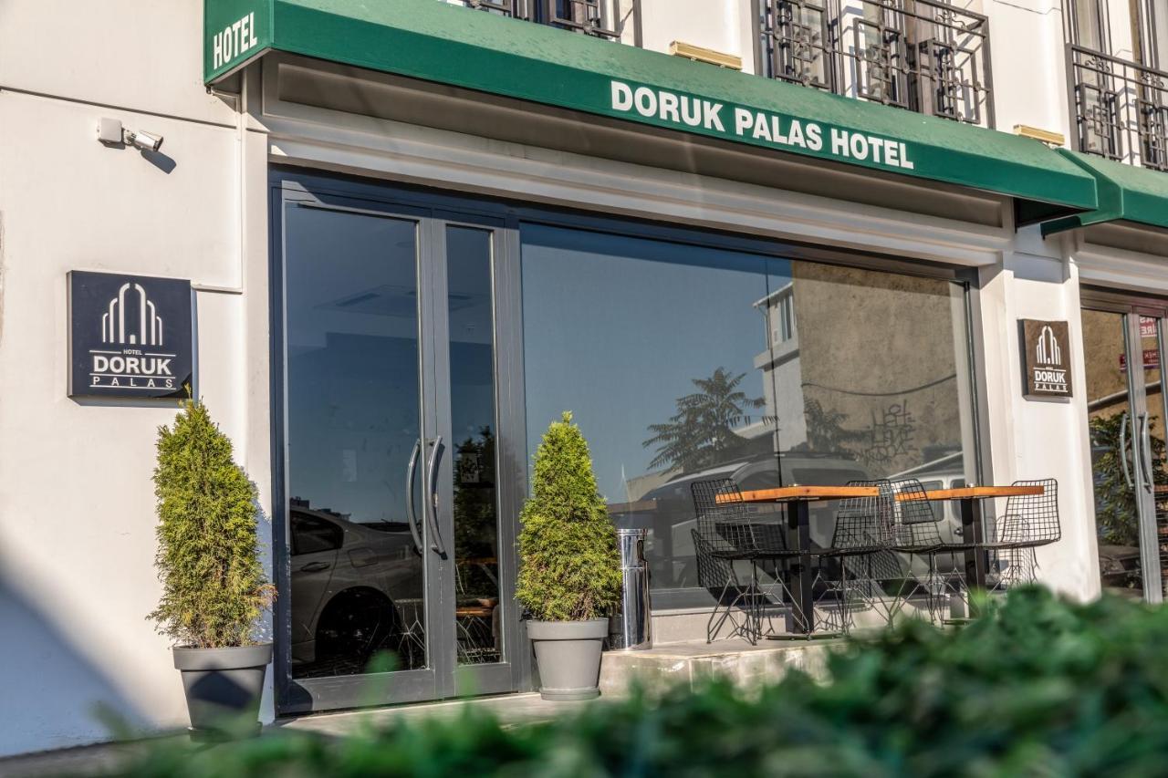 Doruk Palas Hotel Istanboel Buitenkant foto