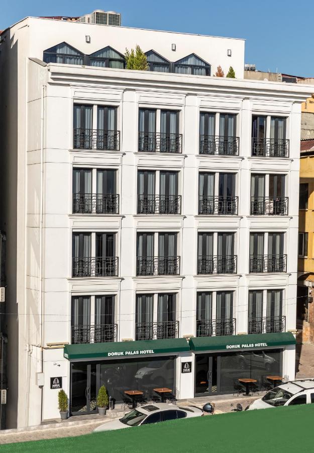 Doruk Palas Hotel Istanboel Buitenkant foto