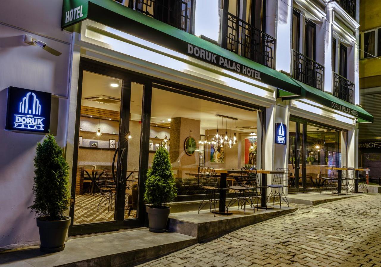 Doruk Palas Hotel Istanboel Buitenkant foto